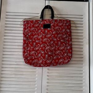 Neiman Marcus Paisley Print Handbag